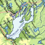 Морская карта Garmin - Карта Онежского озера